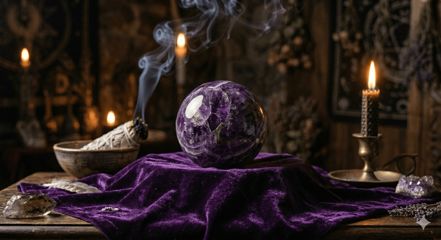 Amethyst Intuition Sphere image 1